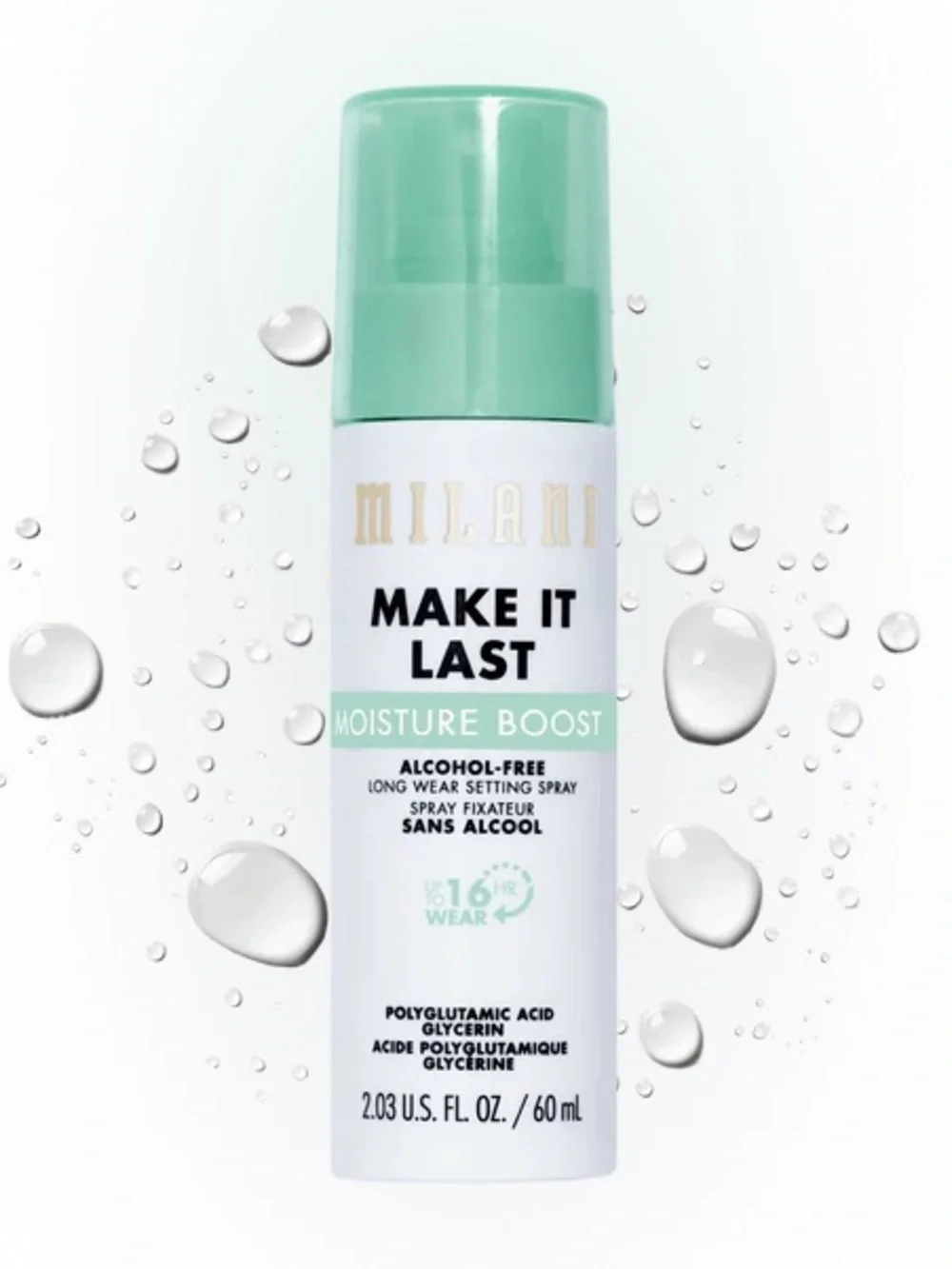 Milani MAKE IT LAST MOISTURE BOOST ALCOHOL-FREE SETTING SPRAY brand new